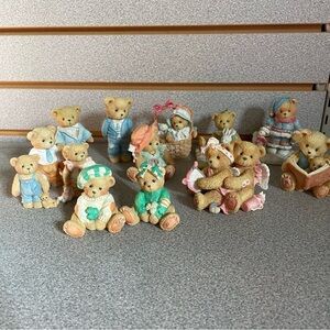 Vintage Cherished Teddies Lot Of 13 Priscilla Hillman Enesco Corporations 1991